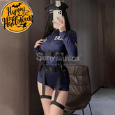 【In Stock】Sexy Cosplay Security Uniform With One-Piece Underwear Costume Costumes